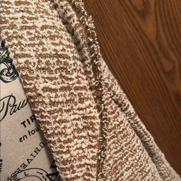 Max studio Tan Textured/tweed Open Front cardigan - Picture 9 of 9